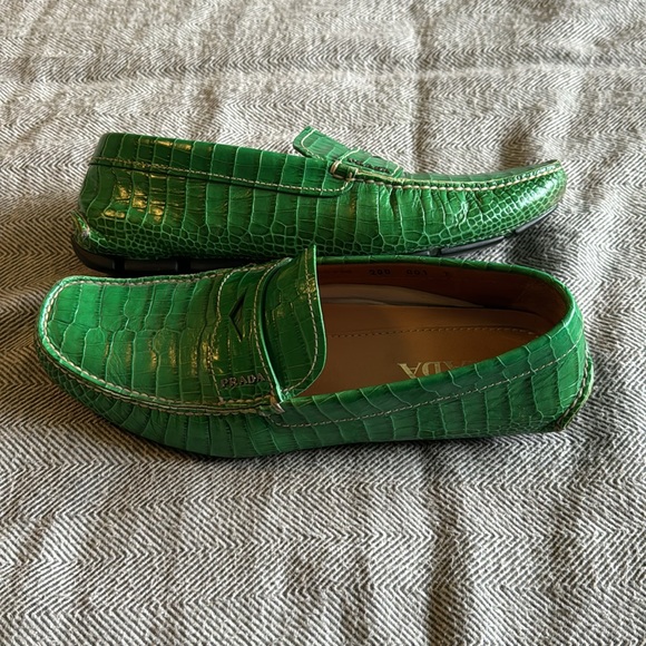 Prada Leather Loafers - Picture 5 of 6